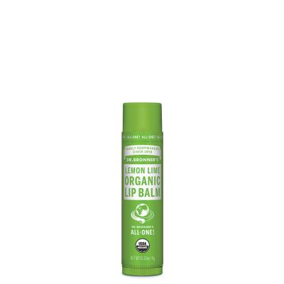 Dr. Bronner's Organic Lip Balm Lemon Lime 4g